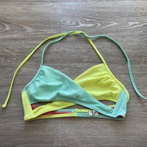 VICTORIA SECRET PINK Reversible Swim Top Size Small